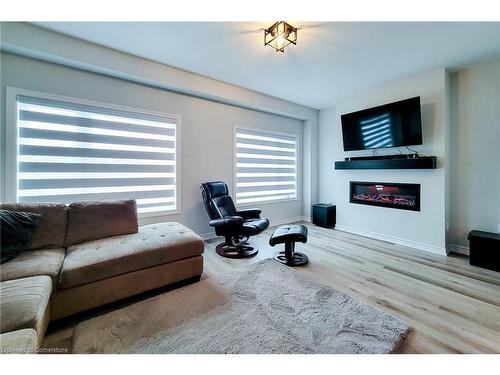 55 Sentinel Lane Lane, Hamilton, ON - Indoor Photo Showing Living Room With Fireplace