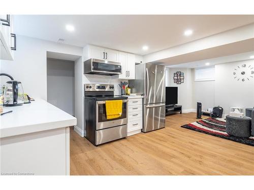 213 Inverness Avenue E, Hamilton, ON - Indoor Photo Showing Kitchen With Stainless Steel Kitchen