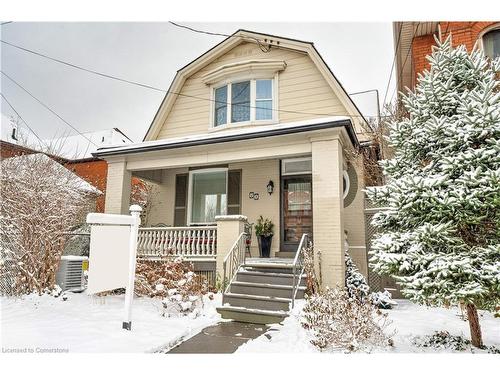 80 Alanson Street, Hamilton, ON - Outdoor With Deck Patio Veranda With Facade