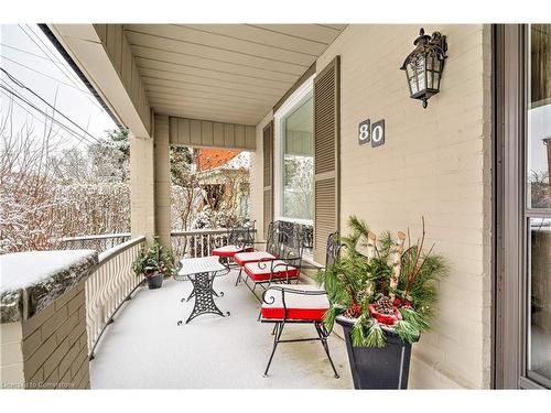 80 Alanson Street, Hamilton, ON - Outdoor With Deck Patio Veranda With Exterior