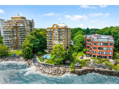 202-2210 Lakeshore Road, Burlington, ON - Outdoor With Body Of Water With Facade