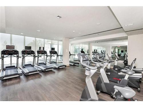 2202-4065 Brickstone Mews, Mississauga, ON - Indoor Photo Showing Gym Room