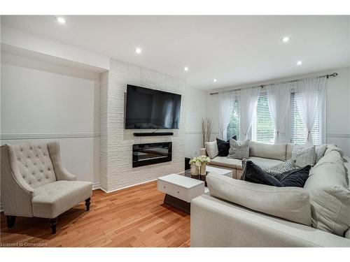 1133 Beechnut Road, Oakville, ON - Indoor Photo Showing Living Room With Fireplace