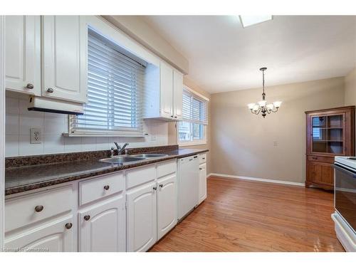 330 Tuck Drive, Burlington, ON - Indoor Photo Showing Kitchen With Double Sink