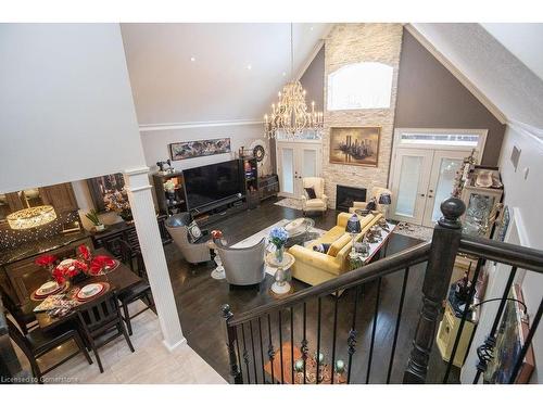 85 Hillcroft Drive, Hamilton, ON - Indoor Photo Showing Other Room With Fireplace