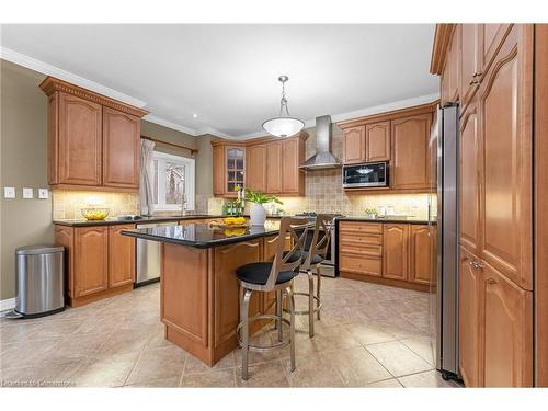 2354 Salcome Drive, Oakville, ON - Indoor Photo Showing Kitchen With Stainless Steel Kitchen