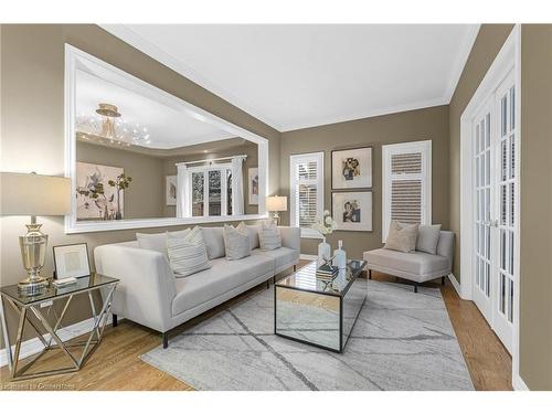 2354 Salcome Drive, Oakville, ON - Indoor Photo Showing Living Room