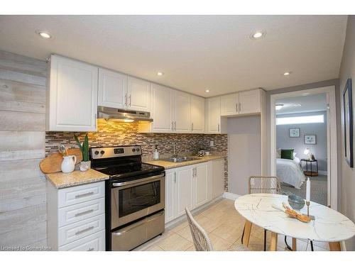 Lower-551 Barnaby Street, Hamilton, ON - Indoor Photo Showing Kitchen