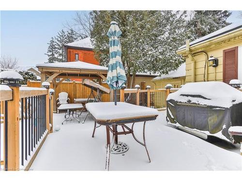 35 Academy Street, Ancaster, ON - Outdoor With Deck Patio Veranda