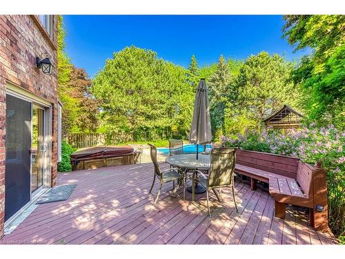 341 Acacia Court, Oakville, ON - Outdoor With Deck Patio Veranda