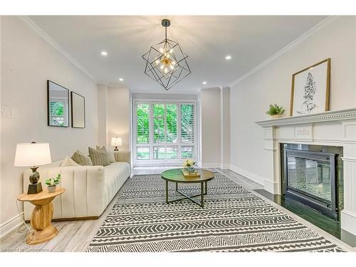 341 Acacia Court, Oakville, ON - Indoor Photo Showing Other Room With Fireplace