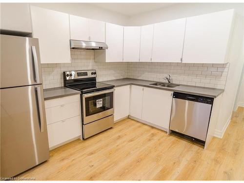 1 (Main)-49 Gladstone Avenue, Hamilton, ON - Indoor Photo Showing Kitchen With Double Sink With Upgraded Kitchen