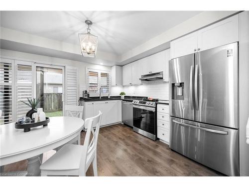 22 Southbrook Drive, Binbrook, ON - Indoor Photo Showing Kitchen With Stainless Steel Kitchen With Upgraded Kitchen