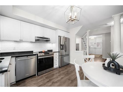 22 Southbrook Drive, Binbrook, ON - Indoor Photo Showing Kitchen With Stainless Steel Kitchen With Upgraded Kitchen