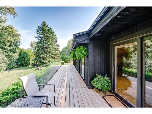 380 Parkside Drive, Waterdown, ON - Outdoor With Deck Patio Veranda