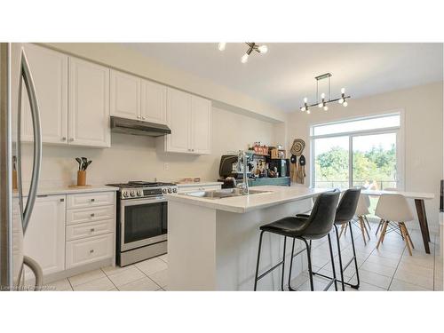 46 Hawick Crescent Crescent, Caledonia, ON - Indoor Photo Showing Kitchen With Stainless Steel Kitchen With Upgraded Kitchen