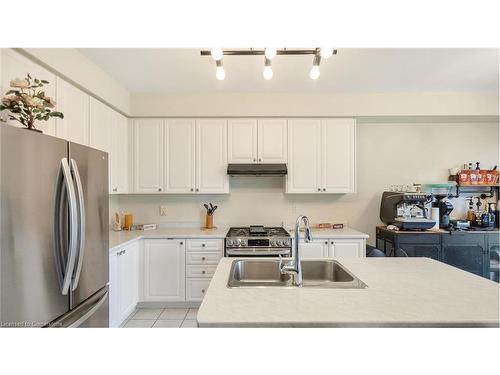 46 Hawick Crescent Crescent, Caledonia, ON - Indoor Photo Showing Kitchen With Stainless Steel Kitchen With Double Sink