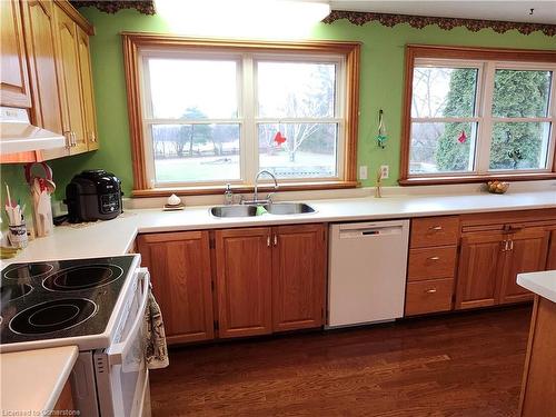 1164 Killarney Bay Road, Kawartha Lakes, ON - Indoor Photo Showing Kitchen With Double Sink