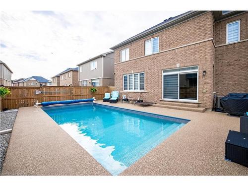 50 Fleming Crescent, Caledonia, ON - Outdoor With In Ground Pool With Exterior