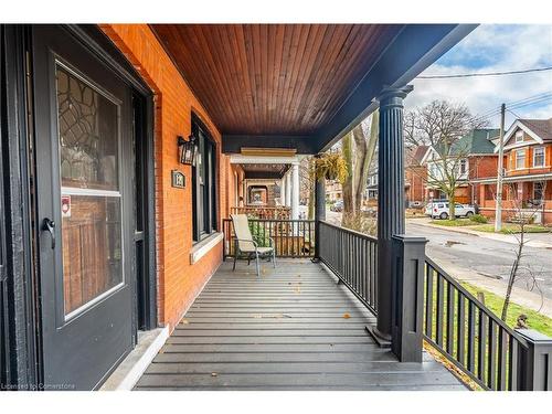 185 Fairleigh Avenue S, Hamilton, ON - Outdoor With Deck Patio Veranda With Exterior