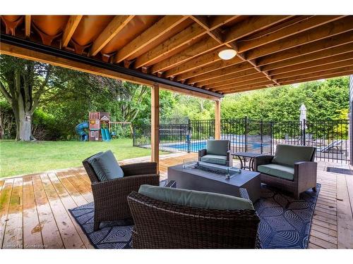 799 Cranston Court, Burlington, ON - Outdoor With Deck Patio Veranda With Exterior