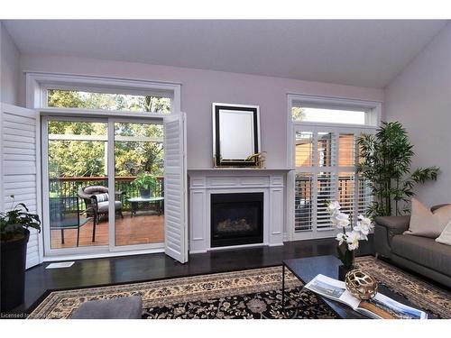 259 Mother'S Street, Glanbrook, ON - Indoor Photo Showing Living Room With Fireplace