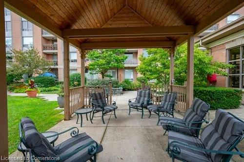 1214-100 Burloak Drive, Burlington, ON - Outdoor With Deck Patio Veranda With Exterior