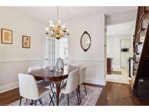 113/115 Claremont Drive, Hamilton, ON - Indoor Photo Showing Dining Room