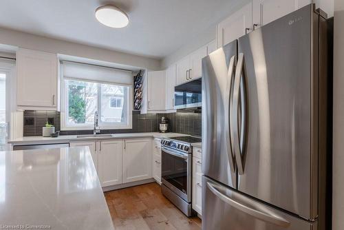 46-710 Spring Gardens Road, Burlington, ON - Indoor Photo Showing Kitchen With Stainless Steel Kitchen