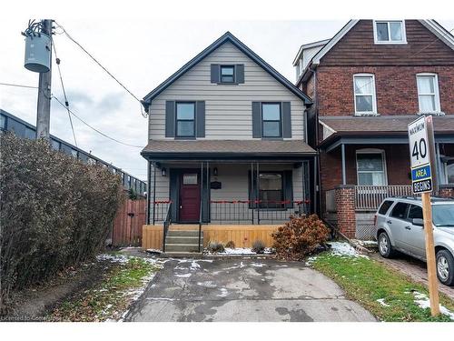 50 Whitfield Avenue, Hamilton, ON - Outdoor With Deck Patio Veranda With Facade