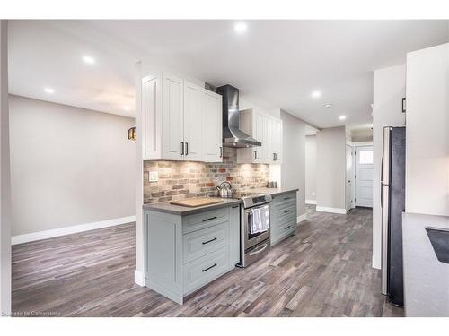 50 Whitfield Avenue, Hamilton, ON - Indoor Photo Showing Kitchen With Upgraded Kitchen