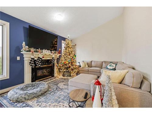 76 Redfern Avenue, Hamilton, ON - Indoor Photo Showing Living Room With Fireplace