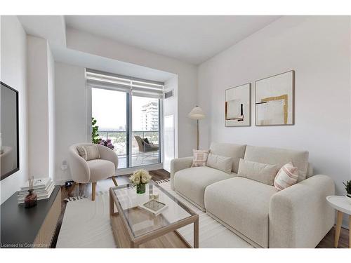 908-2007 James Street, Burlington, ON - Indoor Photo Showing Living Room