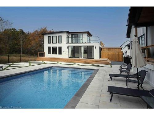 900 Empire Road, Port Colborne, ON - Outdoor With In Ground Pool With Deck Patio Veranda