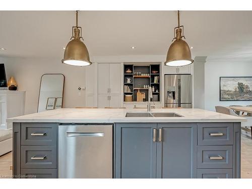 14 Bowsprit Avenue, Toronto, ON - Indoor Photo Showing Kitchen With Double Sink