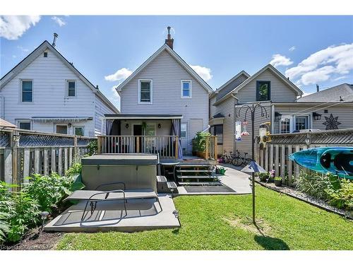 53 1/2 Robins Avenue, Hamilton, ON - Outdoor With Deck Patio Veranda