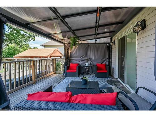 53 1/2 Robins Avenue, Hamilton, ON - Outdoor With Deck Patio Veranda With Exterior