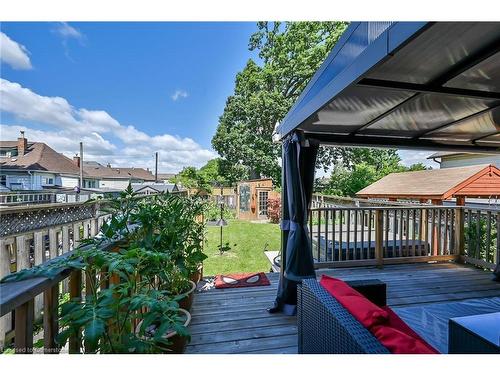 53 1/2 Robins Avenue, Hamilton, ON - Outdoor With Deck Patio Veranda