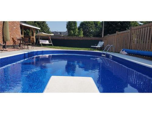 154 Hendrie Avenue, Burlington, ON - Outdoor With Above Ground Pool With In Ground Pool With Backyard