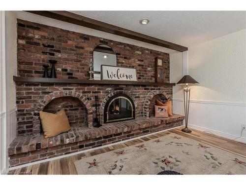 154 Hendrie Avenue, Burlington, ON - Indoor With Fireplace