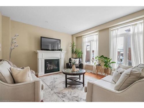 9 Tolton Drive, Guelph, ON - Indoor Photo Showing Living Room With Fireplace