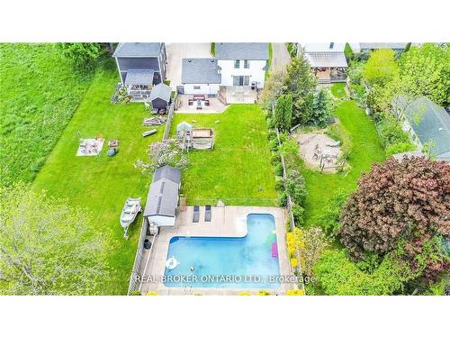 6398 Orchard Avenue, Niagara Falls, ON - Outdoor With In Ground Pool With View