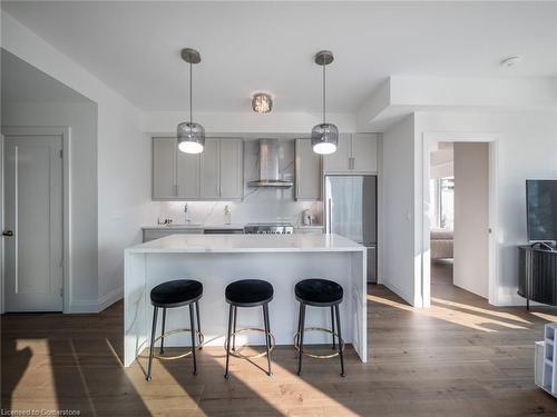 302-500 Brock Avenue, Burlington, ON - Indoor Photo Showing Kitchen With Upgraded Kitchen