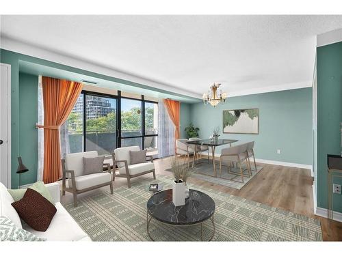 404-301 Frances Avenue, Hamilton, ON - Indoor Photo Showing Living Room