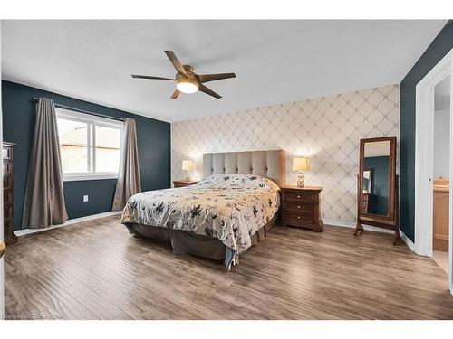 63 Edna Avenue, Hamilton, ON - Indoor Photo Showing Bedroom