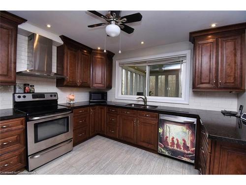 888 Mckenzie Road, Oneida, ON - Indoor Photo Showing Kitchen With Double Sink