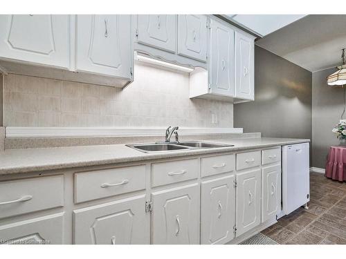 2251 Manchester Drive, Burlington, ON - Indoor Photo Showing Kitchen With Double Sink