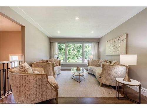 470 John Frederick Drive, Ancaster, ON - Indoor Photo Showing Living Room