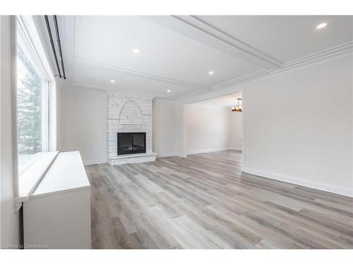 1008 Haist Street, Fonthill, ON - Indoor Photo Showing Other Room With Fireplace