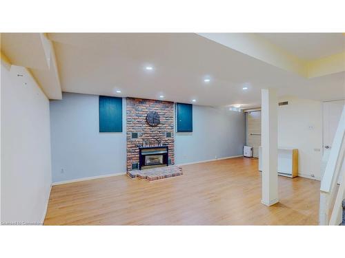 118 Rolling Meadows Drive, Kitchener, ON - Indoor With Fireplace